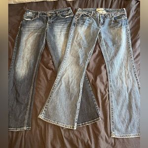 2 Pairs of Jeans - Size 11/12 SHORT